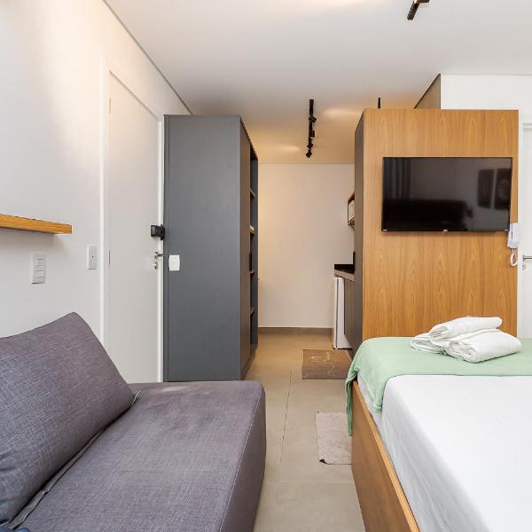 Apartamento 206 - Eixo · Studio completo px Jd Botânico | Enxoval + A/C 4p - Foto 5