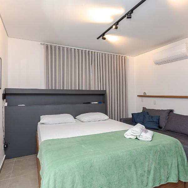 Apartamento 206 - Eixo · Studio completo px Jd Botânico | Enxoval + A/C 4p - Foto 4