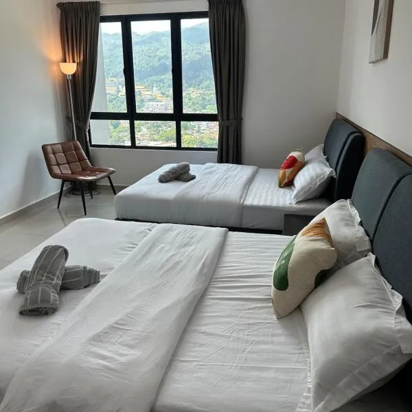 Studio 4pax SunshineKekloksiView, hotel u gradu Ayer Itam