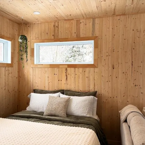 KØZY mini-chalets - Léonides, hotel a Woburn
