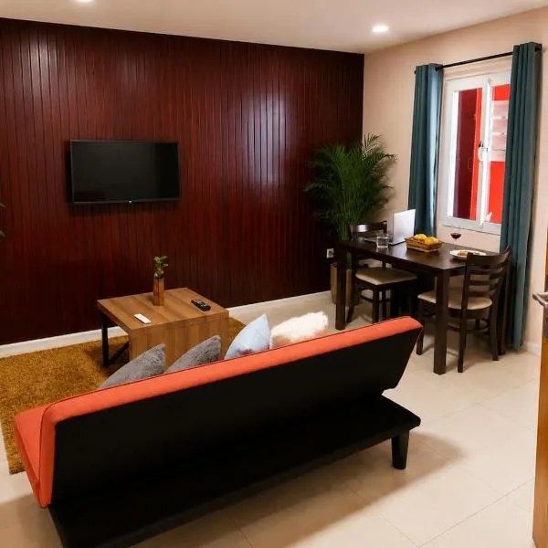 Spacious 1-BR Studio with Fast WIFI l Work-Friendly Stay, viešbutis mieste Paramaribas