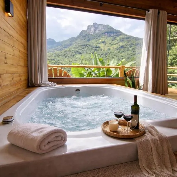 cabana Eco da Natureza, hotel Praia Grandéban
