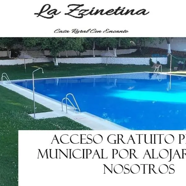 Casa Rural La Zzinetina con Jacuzzi, hotel a Constantina