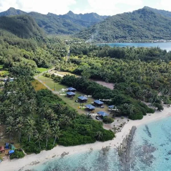 Parea Lodge Huahine BUNGALOW F2 #Miti, hotel din Parea