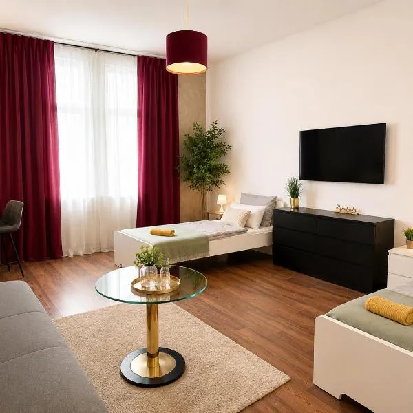 Modernes Apartment mit Altbau Flair nähe Messe Düsseldorf, Hotel in Duisburg