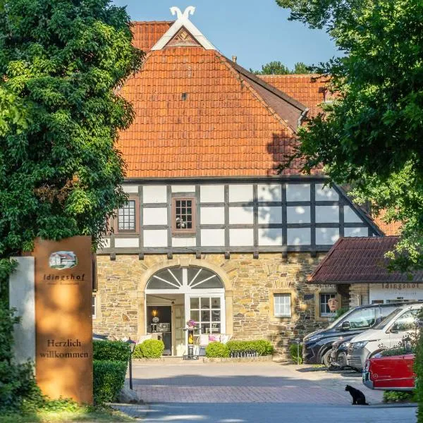 IDINGSHOF Hotel & Restaurant, viešbutis mieste Bramšė