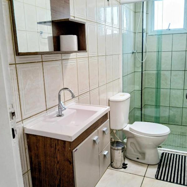 Apartamento uma quadra da praia em Praia grande! - Foto 3