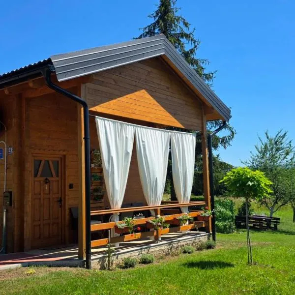 Lorraine's cabin Plitvice, hotelli kohteessa Drežnik Grad