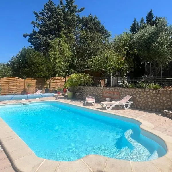 Appartement Climatisé T3 Piscine et Parking, מלון בPennautier