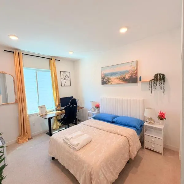 Modern Cozy Room3 in shared home, near SeaTac, Mt Rainier, hotel in Bonney Lake