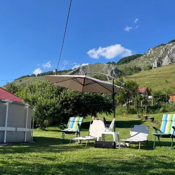 Cabin with Panoramic View of the Vălișoara Gorge, hotell i Vălişoara