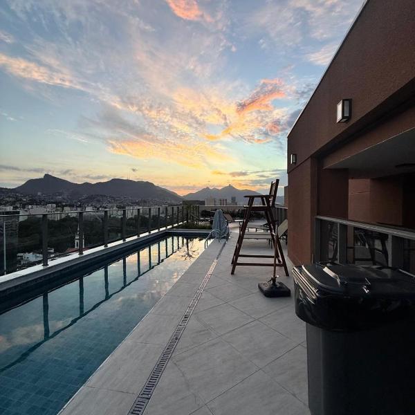 Studio no Centro - Metrô 50m - Piscina e Rooftop