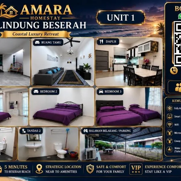 Amara Homestay Kuantan、Kampong Bugisのホテル