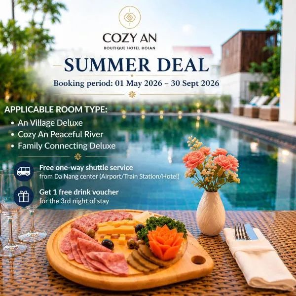 Cozy An Boutique Hotel Hoian, hotel a Hoi An