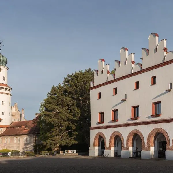 Vlaštovčí dům – hotel w Nowym Mieście nad Metują