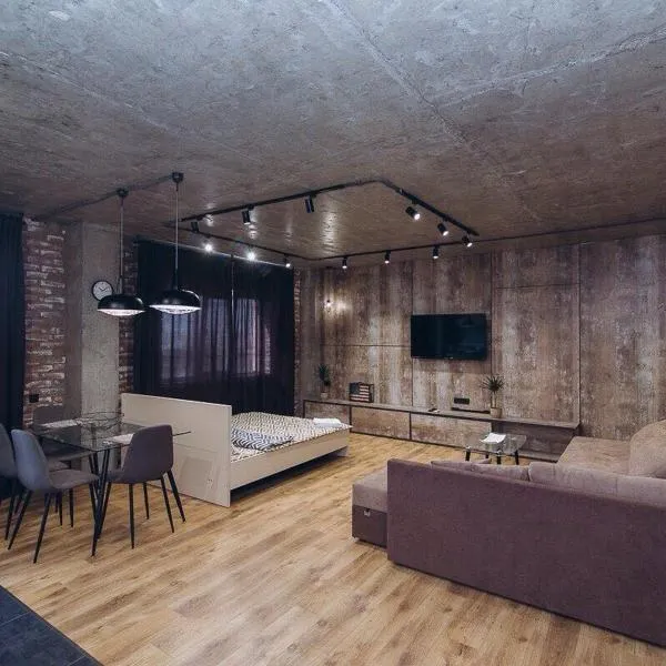 Stylish Loft Apartment with Free Parking, viešbutis mieste Sumai