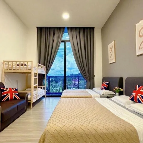 The Podium-Studio-Free 1 Parking-6 Pax-D363A: Kuching şehrinde bir otel