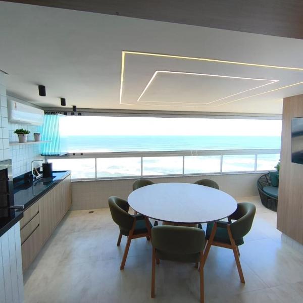 Frente Mar Luxuoso Todo Climatizado 2 Vagas Garagem