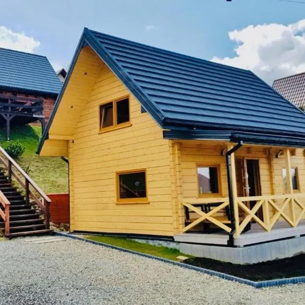 Viesnīca Domek u Pusi z jacuzzi pilsētā Solina
