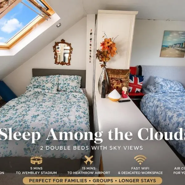 Bliss Home Double EnSuite Room 15 min Heathrow & 15 min London, khách sạn ở Harrow on the Hill
