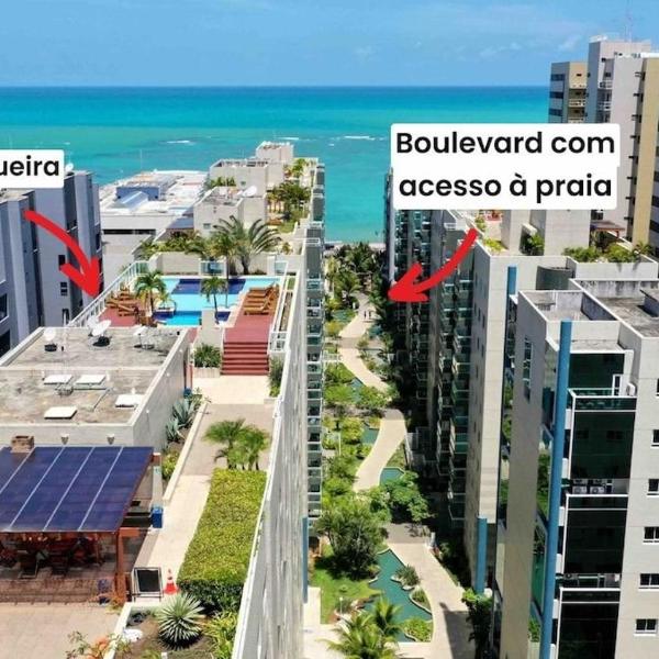 Condomínio Beira-Mar JTR 114 | Piscina | Wi-fi