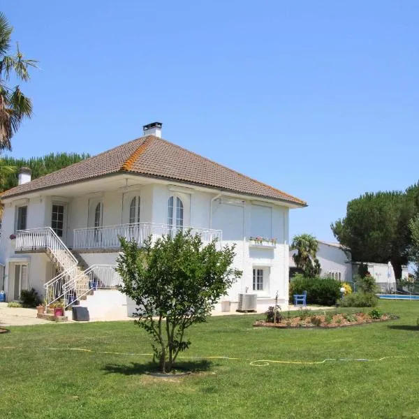 Gîte Les Palmiers, à la campagne au calme, hotel v destinácii Claracq
