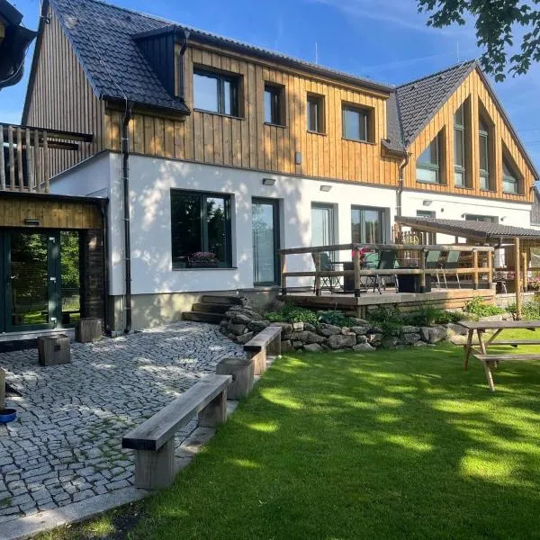 Apartmány Čertovo Kaliště, ξενοδοχείο σε Nadějkov