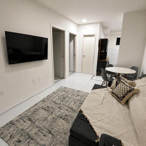 Apartamento em condomínio residencial a 3 km de São João