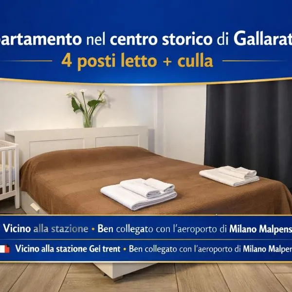 Apartment Malpensa Airport - Sleeps 4, hotell i Gallarate