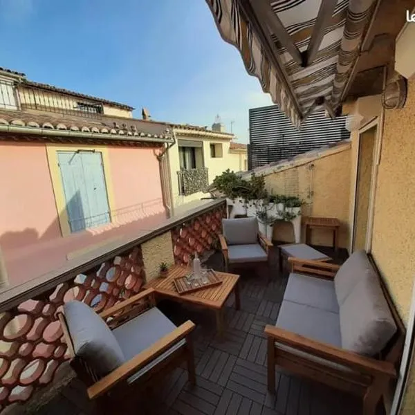 Loc MARSEILLAN Ville Maison 2ch calme, hotel v destinácii Marseillan