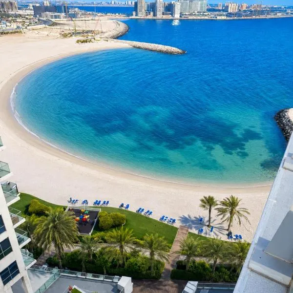 Marjan Island 1BR Beach Access & Cozy View - Private Exclusive, hotell i Ras al Khaimah