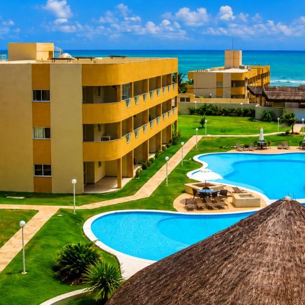 Charmoso apartamento térreo na Praia de Buzius, Nísia Floresta, RN