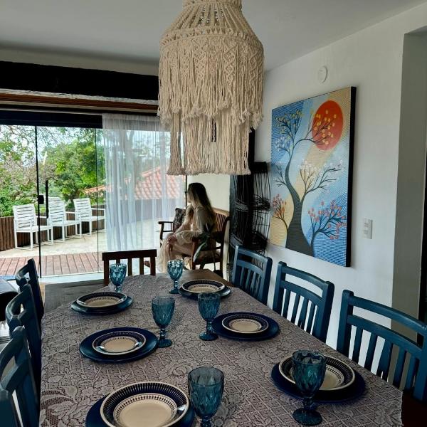 casa ferradura piscina e hidromassagem com linda vista Mar - Foto 5