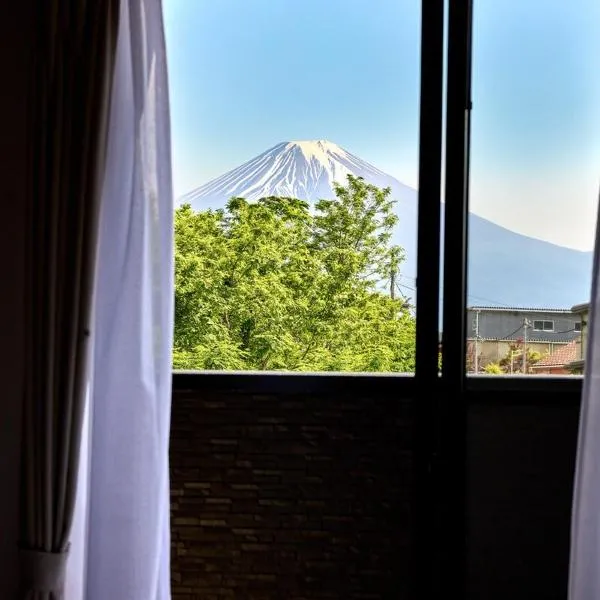 Habitacion Suzu Fuji View A棟, viešbutis mieste Fujikawaguchiko
