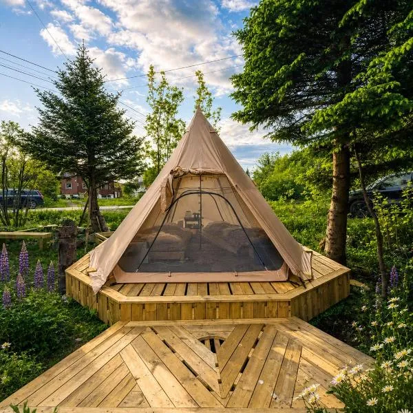Viesnīca Cozy Tipi - The LOWFO House Lofoten pilsētā Moskenese