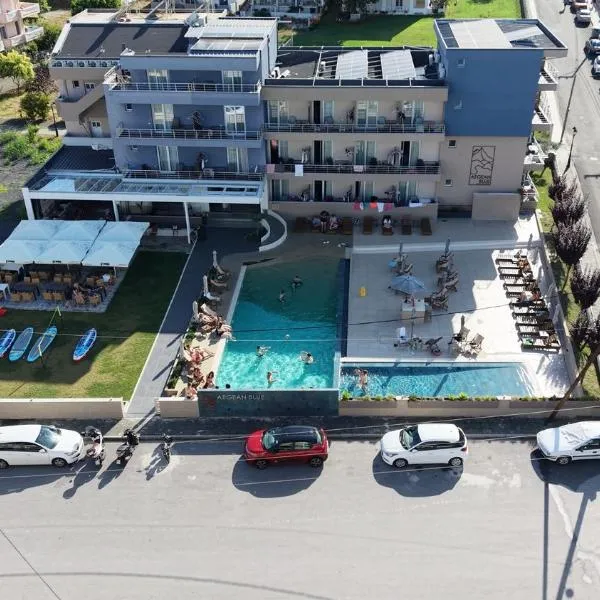 AEGEAN BLUE Apartments & Suites, hotell i Leptokarya