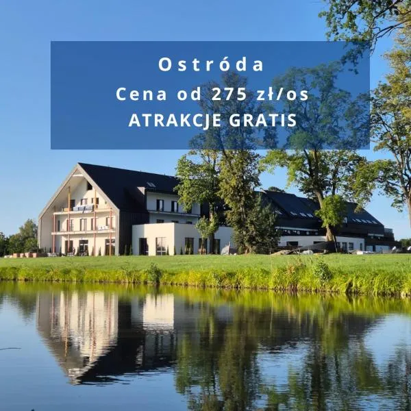 Natural Hotel przy plaży-Ostróda-basen na III kondygnacji, hôtel à Ostróda