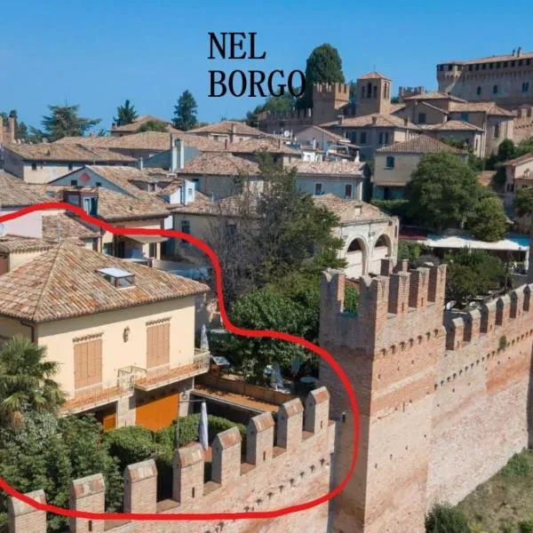 Cà La Terrazza - DENTRO IL BORGO STORICO, hotel di Gradara