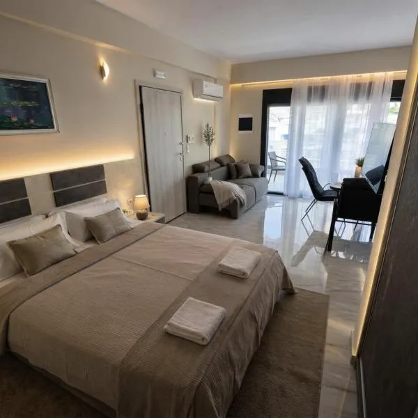 Marine Apartment, hotelli kohteessa Néa Péramos