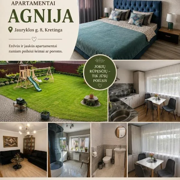Apartamentai AGNIJA, hotelli kohteessa Kretinga
