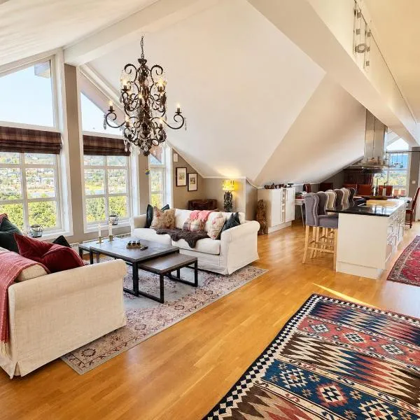 Spacious and beautiful apartment in Geilo, mountain retreat with view!, hotel in Geilo