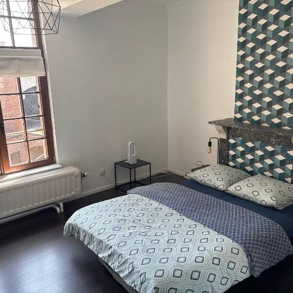 Chambre située au cœur de Mons avec SDB privée – hotel w mieście Mons