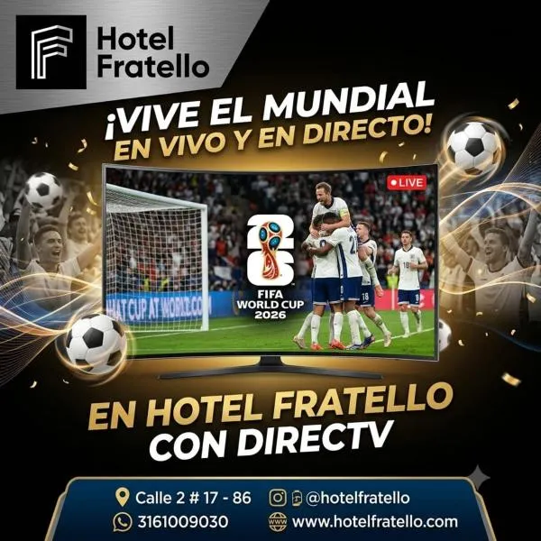 Hotel Fratello, hotel en Buga