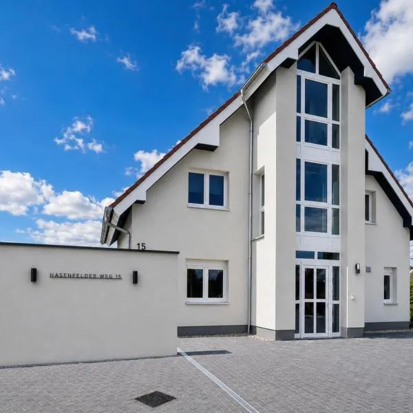 LikeHome gemütliches Privatzimmer im Haus, Hasenfelder Weg 15 in Heinersdorf، فندق في Steinhöfel