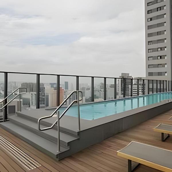 Apto de luxo com piscina incrível, academia(2405B) - Foto 4