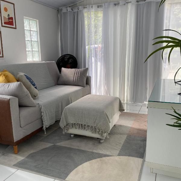 Anitápolis central -apartamento com jardim - Foto 5