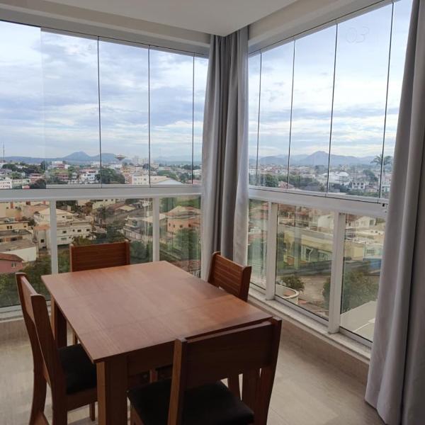 Apê vista panorâmica com ar condicionado próximo a praia