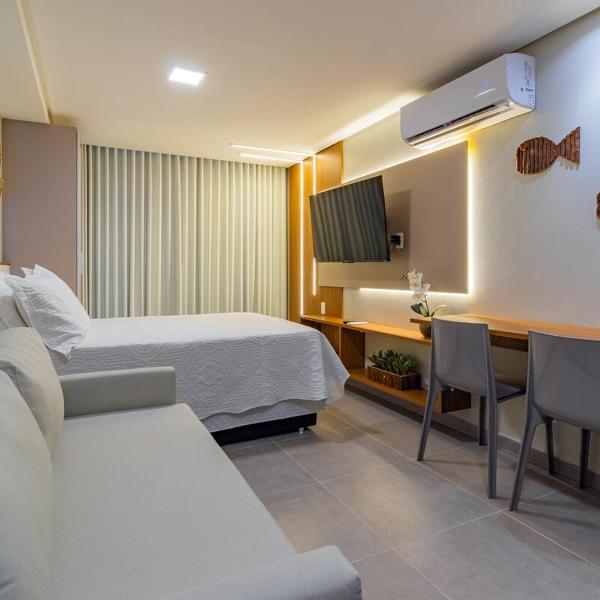Flat Porto de Galinhas Vaga e AC Próximo Praia - Foto 5