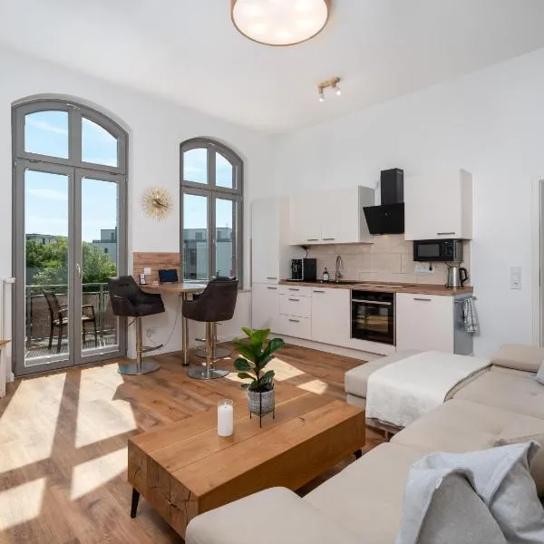 "Sonnenstübchen" Apartment mit eigenem Parkplatz und WiFi, hotel a Magdeburgo