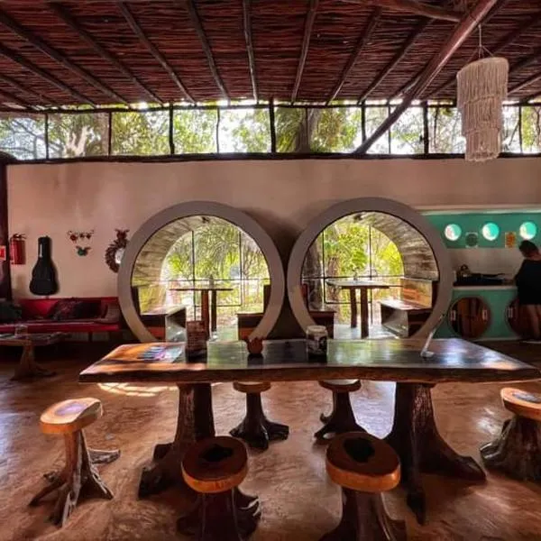 툴룸에 위치한 호텔 Hostal Mulut Tulum